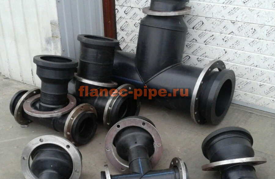 Тройник ПЭ офланцованный в Архангельске